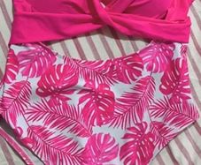 pink swimsuit