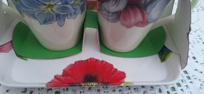 Pimpernel Botanic Blooms Mug & Tray Set