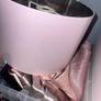 Pink Bedroom Set Curtains/Lamps & Lampshade Image 8