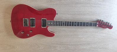 Fender Special Ed Custom Telecaster FMT HH, Crimson Red Transparent