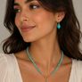 Green jade Jewellery set Image 2