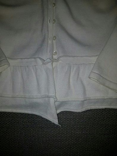 Vertbaudet girls blouse and cardigan set age 6