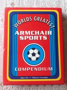 Armchair Sports Compendium Card Game.
