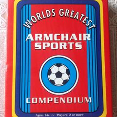 Armchair Sports Compendium Card Game.