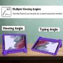 For Samsung Galaxy Tab A7 Lite Case Kids Shockproof Tablet Smart Cover EVA New Purple - FHT09SMTK1 Image 5