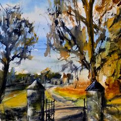 tintern abbey watercolour