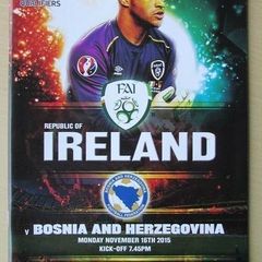 2015 Republic of Ireland v Bosnia & Herzegovina Programme