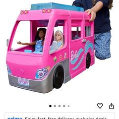 Barbie summer camper van