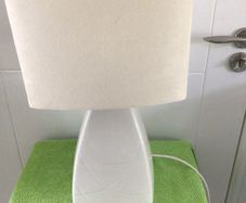 Belleek Lamp and Shade