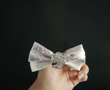 Flower Knows Swan Ballet Ribbon Hair Accessory in Pink