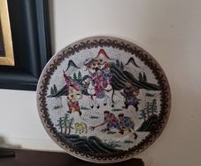 vintage chine plate