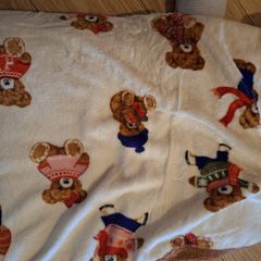 Sherpa teddy Duvet cover and pillowcase for single bed