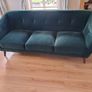 sofa 3 seater. Emerald Green.  Also for sale on other sites. Image 2