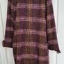 Purple and Green Wool Mix Coat from Autograph M&S size 12 Image 2