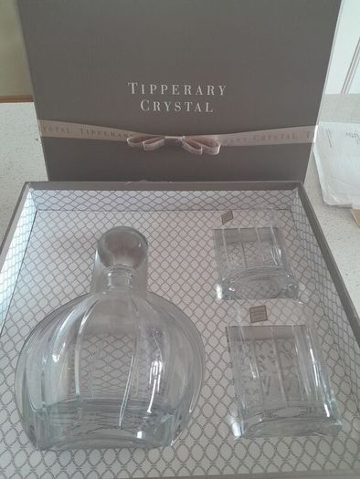 Decanter and glasses