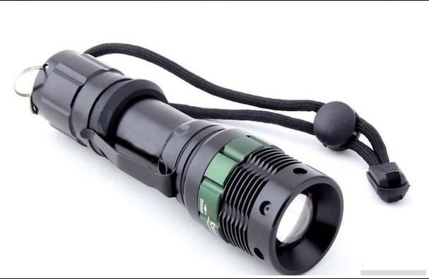 Bicycle Light 3800 Lumens zoomable + 2xSilicone Torch Band