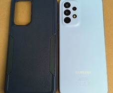 Samsung Galaxy A33 5G Sky Blue 128GB Dual Sim Unlocked with Case Cover
