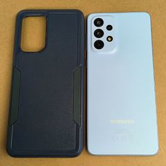 Samsung Galaxy A33 5G Sky Blue 128GB Dual Sim Unlocked with Case Cover