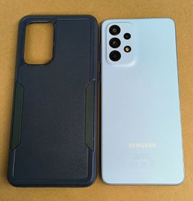Samsung Galaxy A33 5G Sky Blue 128GB Dual Sim Unlocked with Case Cover