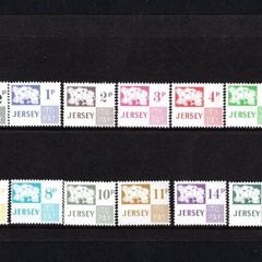 1971 Jersey Postage Due Stamps Presentation Pack