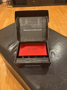 Focusrite Scarlett solo 4th generation mint receipt available for warranty