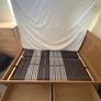 Double Bed Frame with Storage Drawers Image 3
