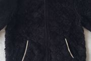 Soft plush zip-up bomber jacket, size: 5-6 years