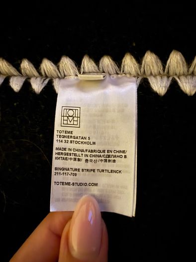 Toteme scarf jacket