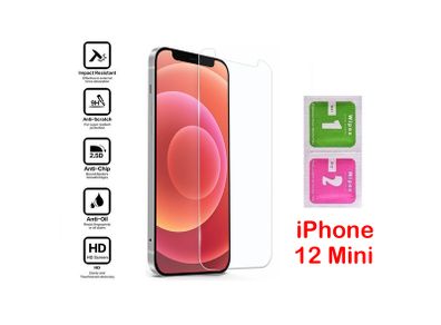 For iPhone 12 Mini Tempered Glass Screen Protector Saver Cover Guard Film New - FHT05IPTG