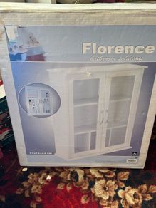 bathroom cabinet brand new flat packed