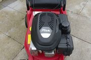 Mountfueld self drive lawnmower with Stiga  engine and plastic body in excellent condition.