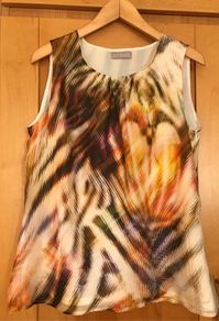 Size 14 Ladies Cream Blouse by Kapalua