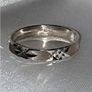 Hallmarked Silver Ex-Display Wedding Ring Image 2