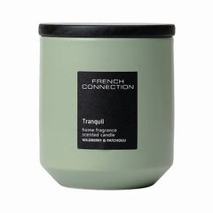 French Connection Scented Candle Jar - Wildberry & Patchouli