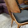Vintage Mid century's 1960's dining chairs Image 3