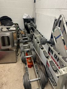 Heavey Duty weights & weight rack
