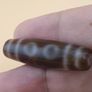 Vintage 5 Eyes Himalayan Tibetan Agate Dzi Bead Amulet Image 2