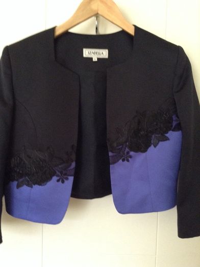 Bolero jacket, size 10