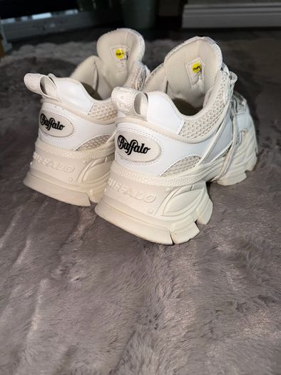 White Ivory Buffalo Saturn Chunky Trainers UK 5 / EU 38