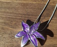 Sterling Silver Flower Pendant