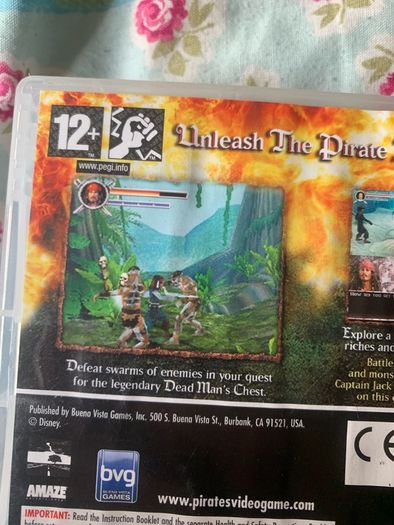 Nintendo DS game : Pirates of the Caribbean