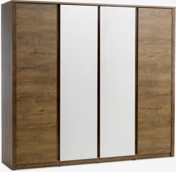 JYSK Vedde dark oak Wardrobe - set