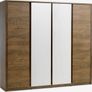 JYSK Vedde dark oak Wardrobe - set Image 4