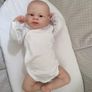 Reborn Baby Dolls 17 Inch Silicone Baby Dolls That Look Real Soft Cloth Body Preemie Babies Realsitic Newborn Baby Dolls (FREE POSTAGE) Image 4