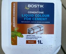 Cement Liquid Colour Brown