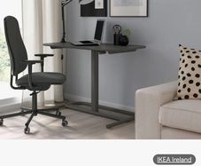IKEA SEGRARE adjustable height desk