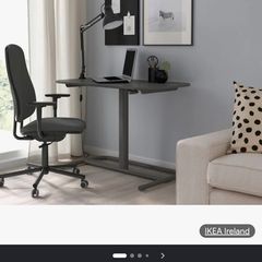 IKEA SEGRARE adjustable height desk