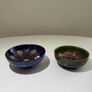 Pair of Vintage Moorcroft Pottery Pin Dishes (Hibiscus and Clematis) Image 10