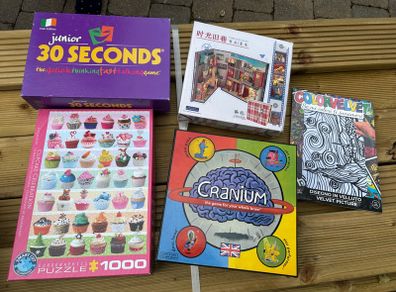 Games cranium, jigsaw