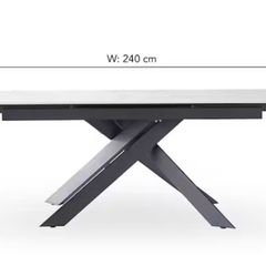 Lumi Rectangular Extending Dining Table (1 Year Old)